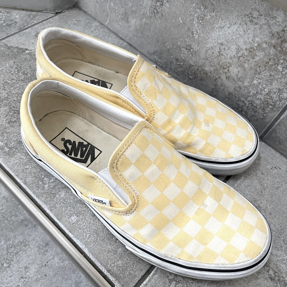 Vans Checker - Yellow